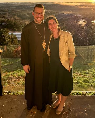 Rebecca Ballard and her husband