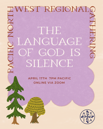 PNW Regional Gathering Invitation with Purple Background