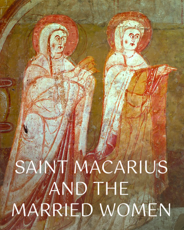 Image of two women walking forward.