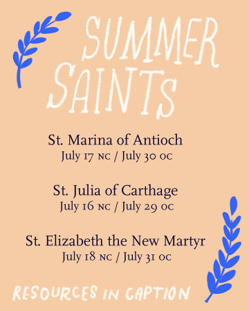 Summer Saint List