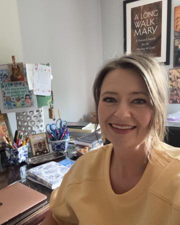 Brandi at her Desk