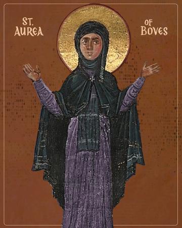Iconographic image for St. Aurea of Boves