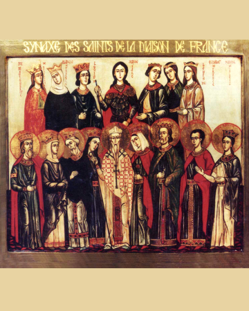 Icon of All Saints of France
