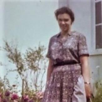 Irina Itina as a young woman